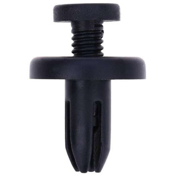 Mouldings, Trim 50Pcs 1703 7Mm Car Plastic Fasterner Clips Black