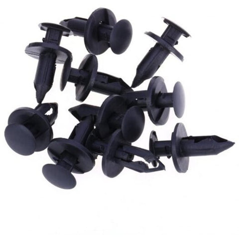 50Pcs 31403 8Mm Car Plastic Retainer Clips Black