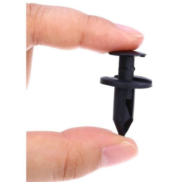 Mouldings, Trim 50Pcs 31403 8Mm Car Plastic Retainer Clips Black