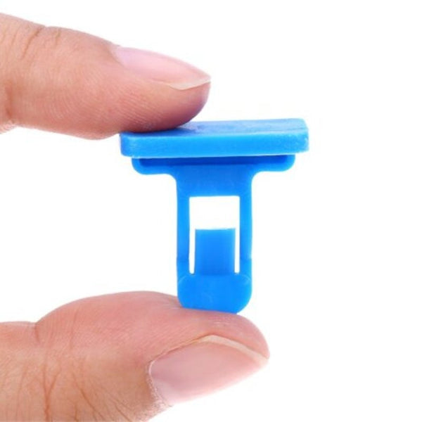 Mouldings, Trim 50Pcs Car Plastic Fasterner Clips Sapphire Blue