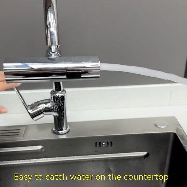 Kitchen Taps Kitchen Faucet Waterfall Outlet Splash Proof Universal Rotating Bubbler Multifunctional Nozzle Extension Gadgets