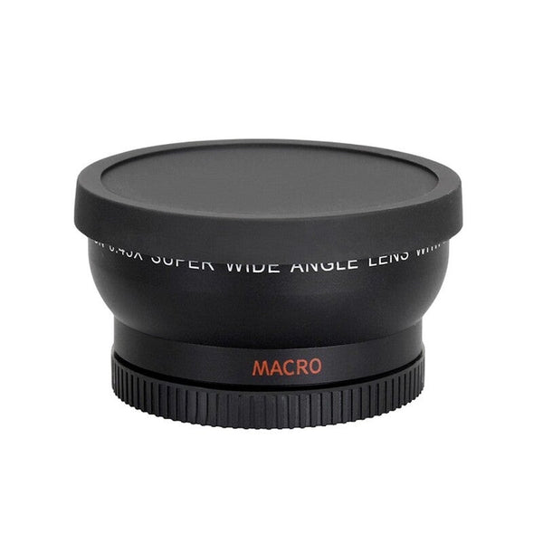 Lenses 58Mm 0.45X Hd Wide Angle Lens With Macro For Canon Nikon Sony Pentax Camera