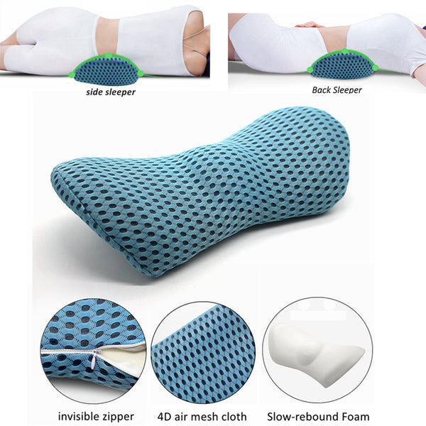 Pillows Lumbar Support Pillow Back Cushion For Side Sleepers Pregnancy