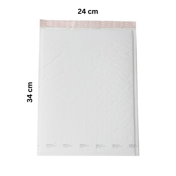 Padded Envelopes 10 Piece Pack 28 X 23Cm White Bubble Padded Envelope Bag Post Courier Mailer Shipping Safe Fragile Self Seal