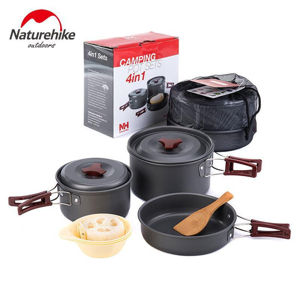 Outdoor Camping Picnic Cookware And Tableware Set