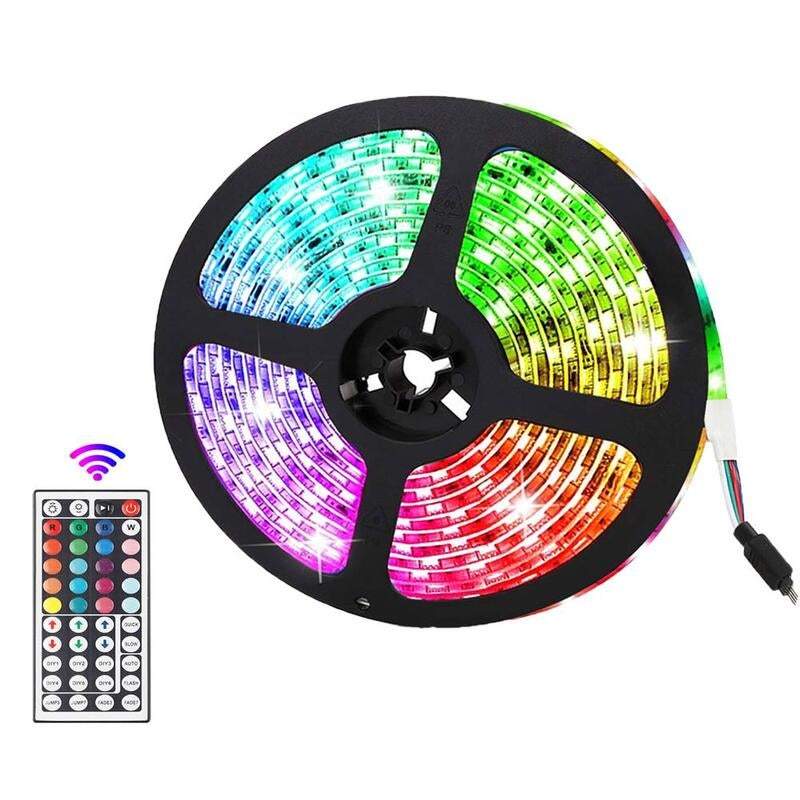 String Lights Indoor Lighting 5M Or 10M Remote Controlled Led Strips