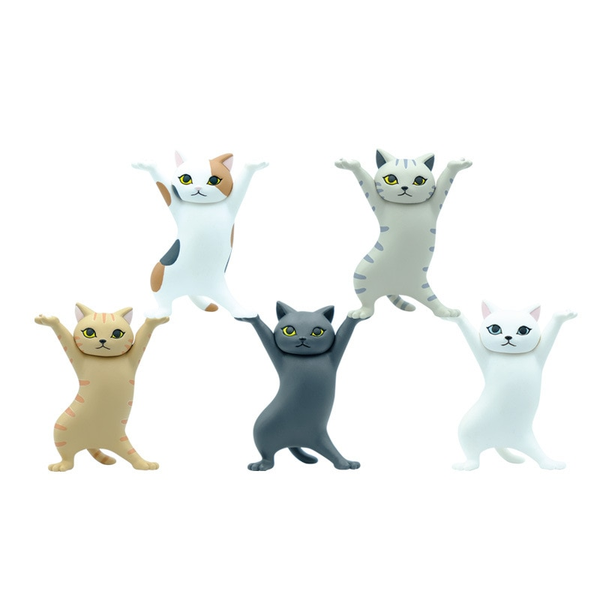 Pen Holders 5Pc / Set Cute Cat Desk Accessories