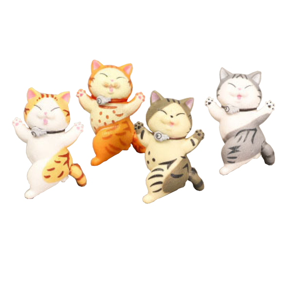 Pen Holders 5Pc / Set Cute Cat Desk Accessories