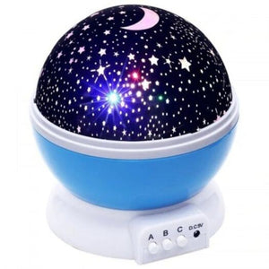 Night Lights 5V Star Light Rotating Projector Lamp For Kids Bedroom Blue Deep Sky