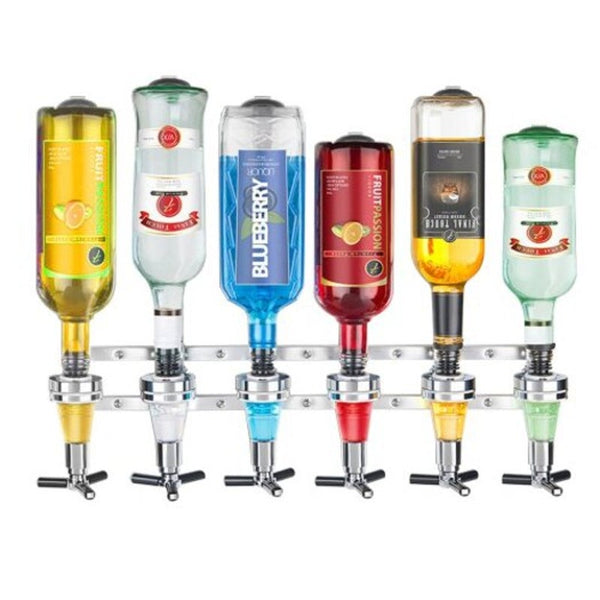 Dispensers 6 25Ml Bar Butler Wall Mounted Wine Liquor Cocktail Beer Shot Dispenser Bottle Poland