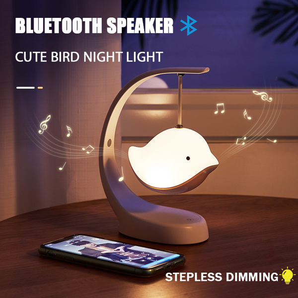 Night Lights Cute Bird Usb Night Light Baby Sound Machine Lamp