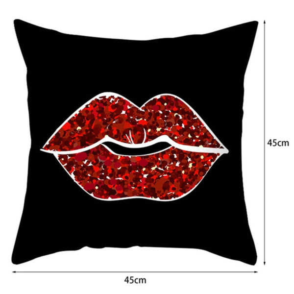 Cushions & Decorative Pillows 45X45cm Valentines Day Romantic Cushion Covers