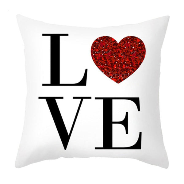 Cushions & Decorative Pillows 45X45cm Valentines Day Romantic Cushion Covers