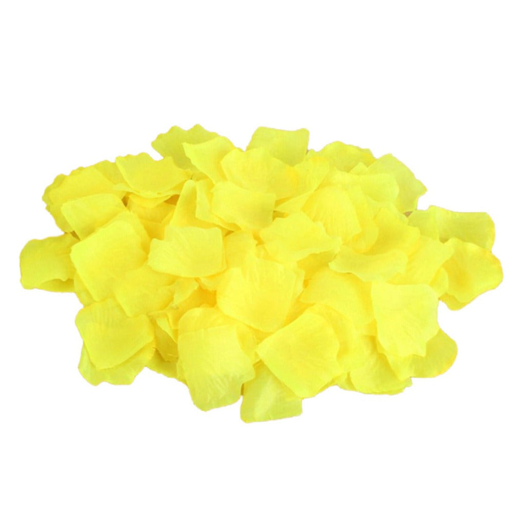 800Pcs Artificial Silk Rose Flower Petals Wedding Party Ceremony Table Decor