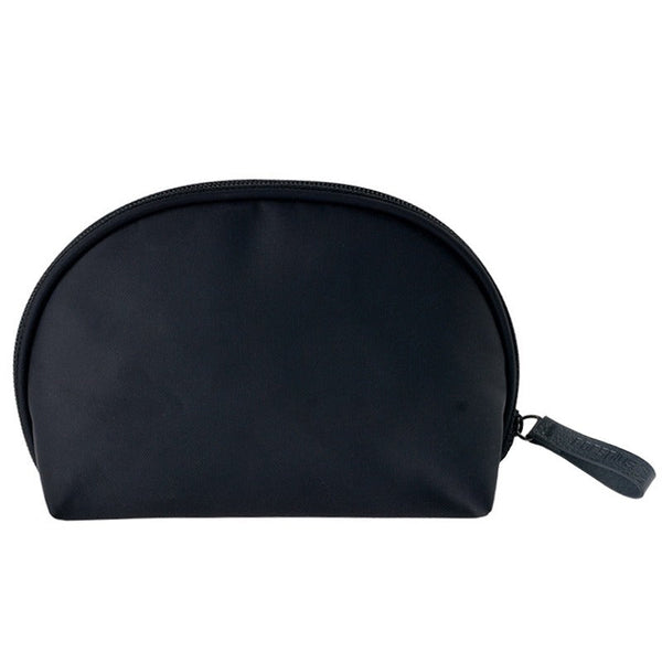 Makeup Bags & Cases Sea Shell Shape Makeup Bag With Zipper Nylon Women Girls Organizer Black