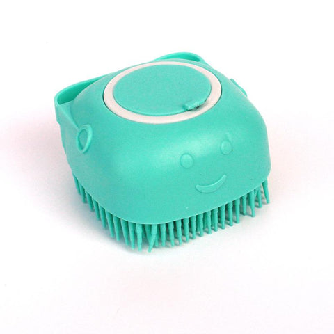 Dog Grooming Massaging Silicone Bath Brush For Dogs And Cats Puppy Pet Grooming Accessories