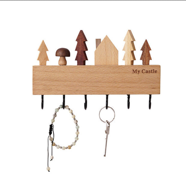 Hooks & Hangers My Castle Wall Rack Key Hooks Home Decor