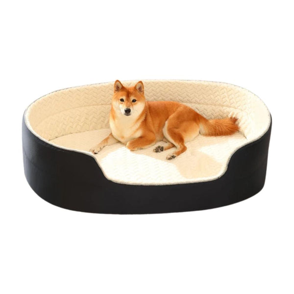 Pet Beds Pet Bed Black And White Small Double Sided Dog Mat Kennel Soft Fleece Sofa