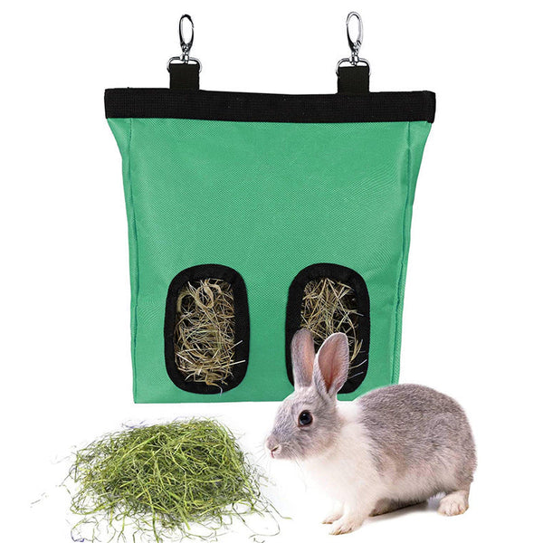 Small Animal Supplies Hanging Hay Storage Feeder Bag For Guinea Pigs Rabbits Hamsters