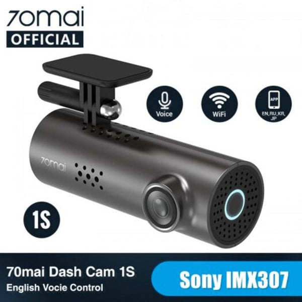 Video In Dash Units w/o GPS Dash Cam 1S Car Dvr Camera Wifi App Chinese Voice Control 1080P Hd Night Vision G Sensor Standard