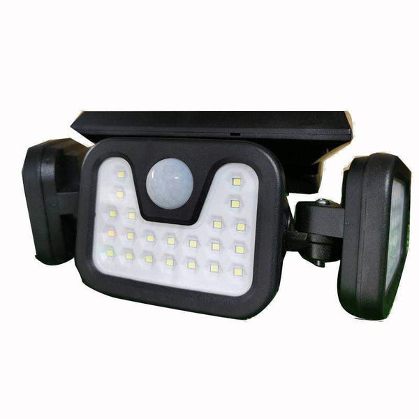 Outdoor 74 Led Solar Powered Sunlight 3 Modes Pir Motion Sensor Lamp