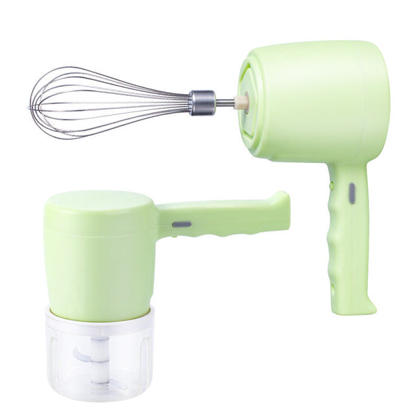 Choppers 2 In 1 Multifunctional Usb Hand Mixer Mini Food Processor Chopper Whisk Frother