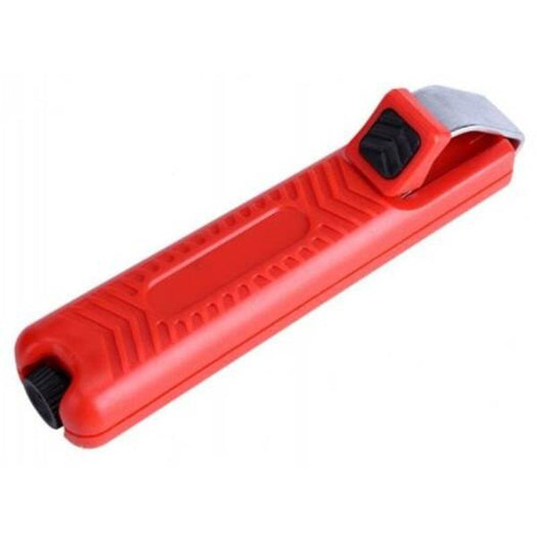 8 28Mm Wire Stripper Stripping Cutter Plier Crimping Tool For Pvc Rubber Cable Red
