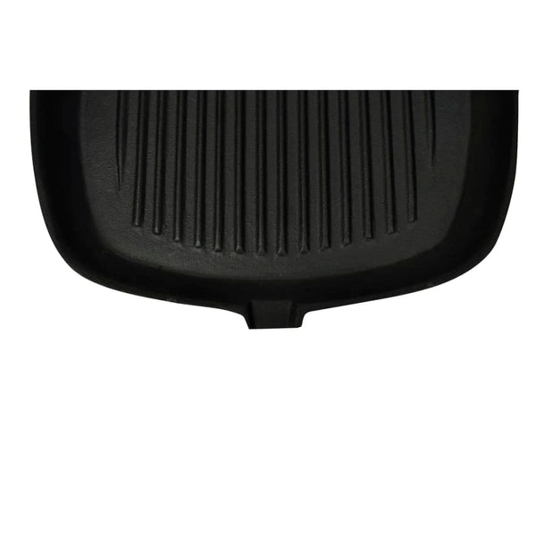 Frying & Grill Pans Grill Pan With Wooden Handle Cast Iron 20X20 Cm