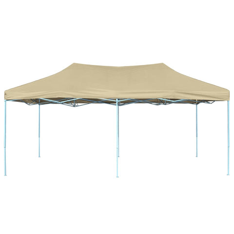 Foldable Tent Pop-Up 3X6 M Cream White