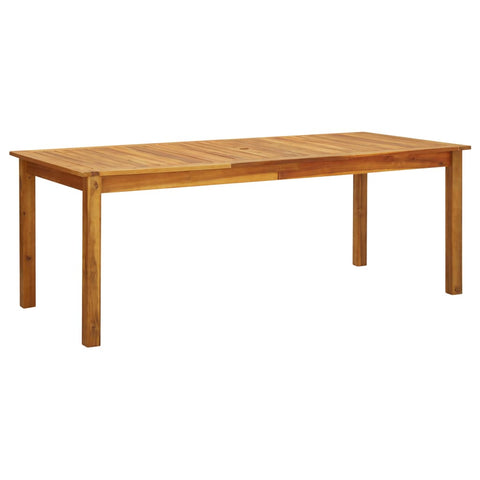 Patio & Garden Tables Garden Table 200X90x74 Cm Solid Acacia Wood