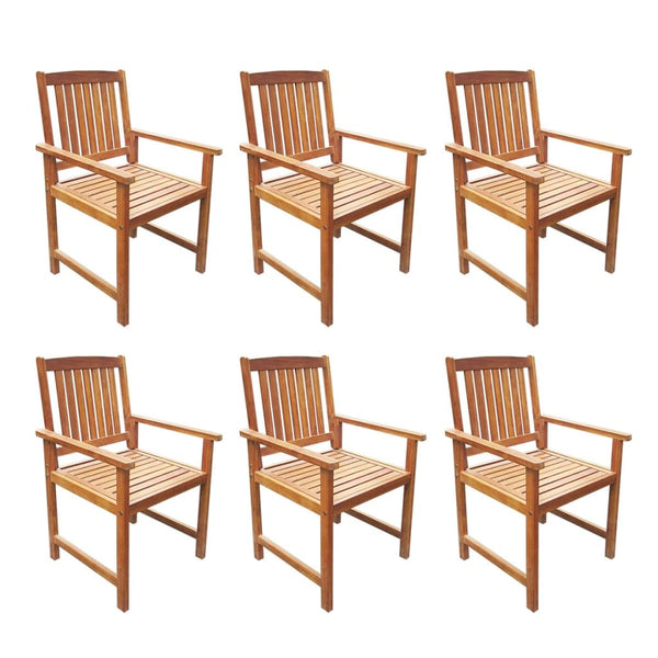 Outdoor Dining Sets 7 Piece Outdoor Dining Set Solid Acacia Wood