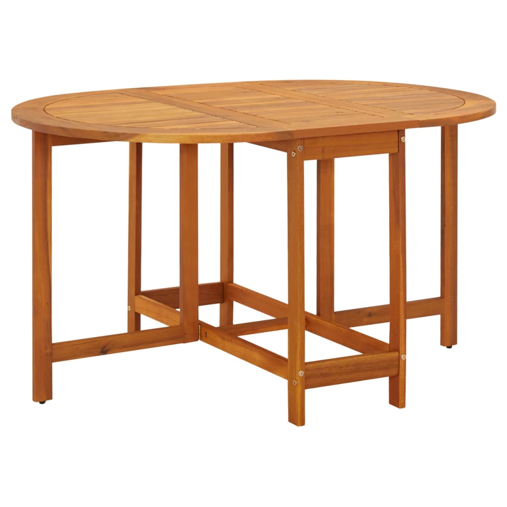 Patio & Garden Tables Garden Table 130X90x72 Cm Solid Acacia Wood