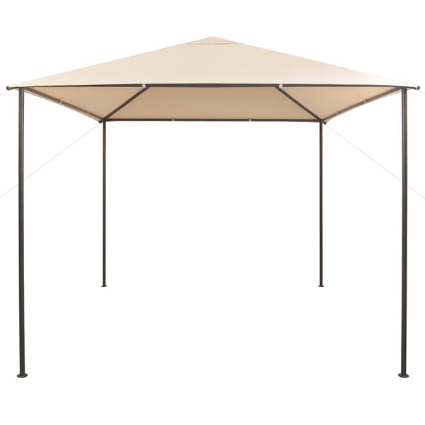 Gazebos & Pergolas Gazebo Pavilion Tent Canopy 3X3 M Steel Beige