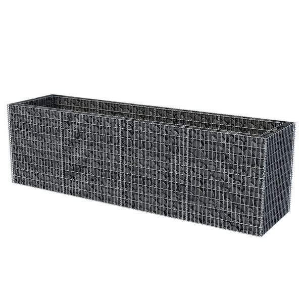 Gabion Baskets Gabion Raised Bed Steel 360X90x100 Cm