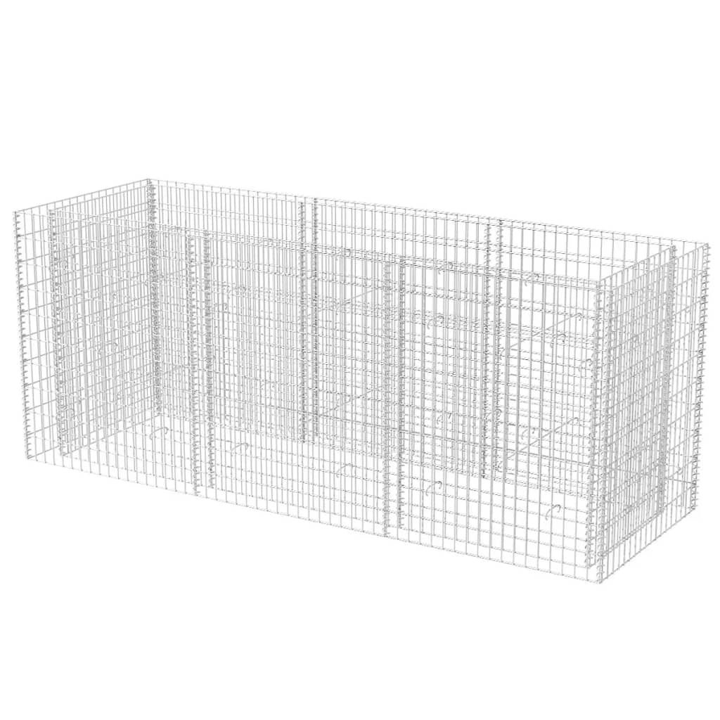 Gabion Baskets Gabion Raised Bed Steel 270X90x100 Cm