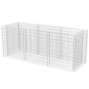 Gabion Baskets Gabion Raised Bed Steel 270X90x100 Cm