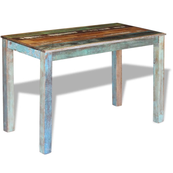 Dining Table Solid Reclaimed Wood 115X60x76 Cm