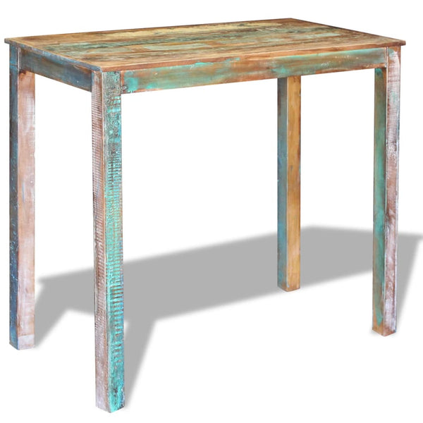 Bar Tables Bar Table Solid Reclaimed Wood 115X60x107 Cm