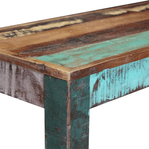 Benches Bench Solid Reclaimed Wood 110X35x45 Cm