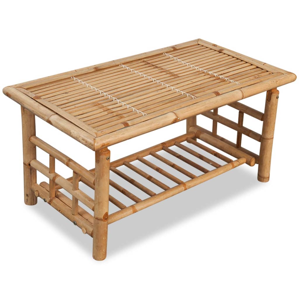 Coffee Tables Coffee Table Bamboo 90X50x45 Cm