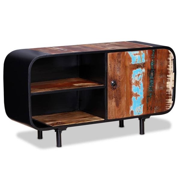 TV Stands & Entertainment Units Tv Cabinet Reclaimed Wood 90X30x48 Cm