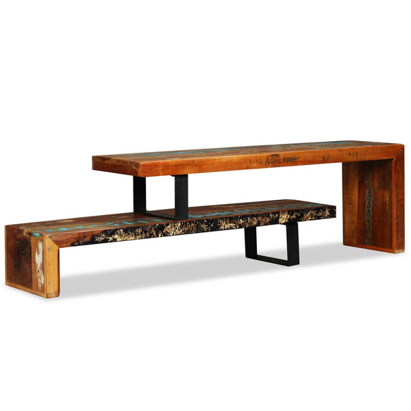 TV Stands & Entertainment Units Tv Stand Solid Reclaimed Wood