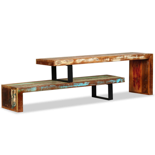 TV Stands & Entertainment Units Tv Stand Solid Reclaimed Wood