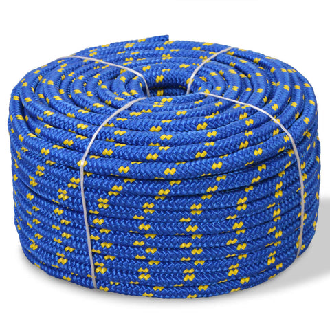 Marine Rope Polypropylene 8 Mm 100 Blue