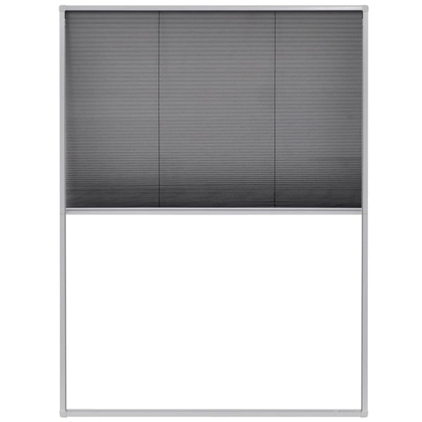 Window Screens Plisse Insect Screen For Windows Aluminium 60X80 Cm