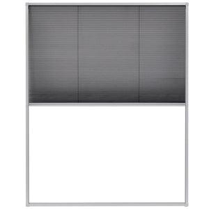 Window Screens Plisse Insect Screen For Windows Aluminium 80X100 Cm