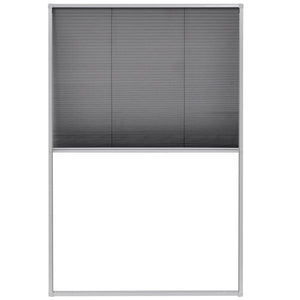 Window Screens Plisse Insect Screen For Windows Aluminium 80X120 Cm