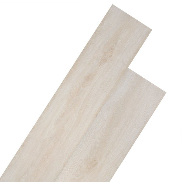 Laminate Flooring Self Adhesive Pvc Flooring Planks 5.02 M Mm Oak Classic White