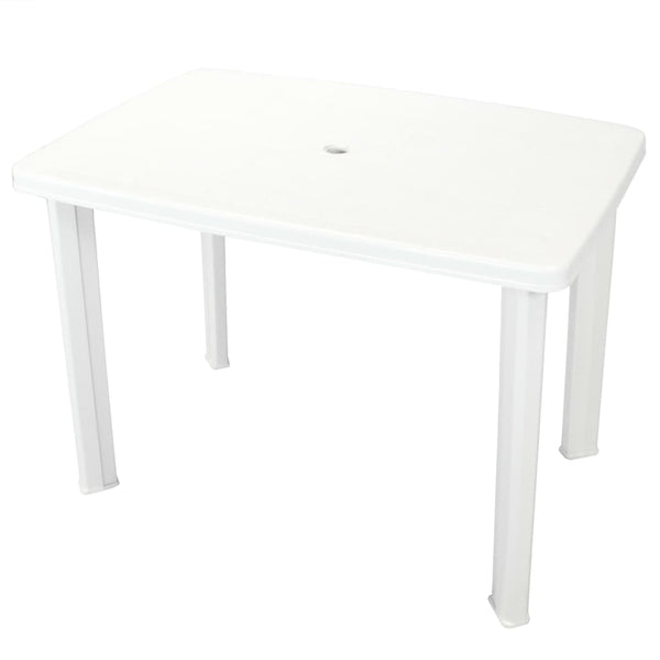 Patio & Garden Tables Garden Table White 101X68x72 Cm Plastic