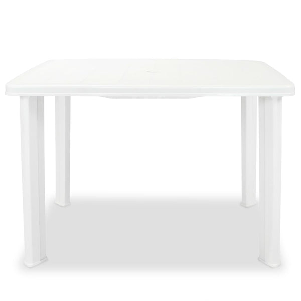 Patio & Garden Tables Garden Table White 101X68x72 Cm Plastic